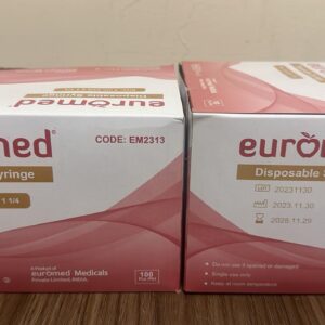 100pcs Syringes and Needles 3ml and 23G